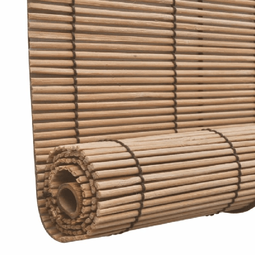 Tende a Rullo in Bambù Marrone 80x160 cm