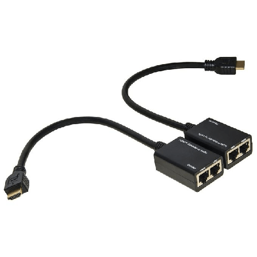 Link Accessori LKEXT15 moltiplicatore AV Trasmettitore e ricevitore AV Nero