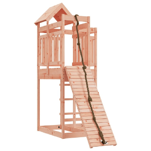 vidaXL Casetta con Arrampicata in Legno Massello di Douglas