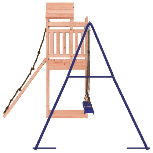 Set da Gioco da Esterno in Legno Massello di Douglas