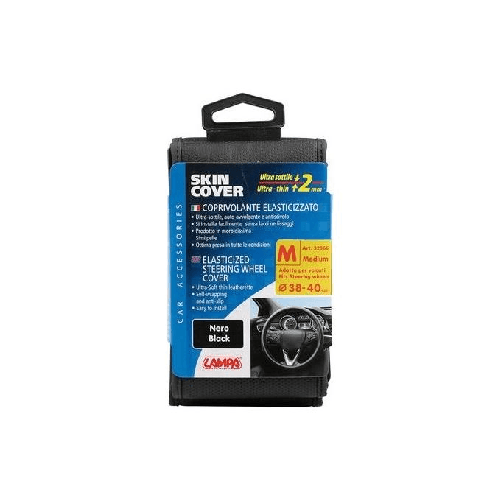 Lampa Skin-Cover, coprivolante elasticizzato - Nero - M - diametro 38-40 cm