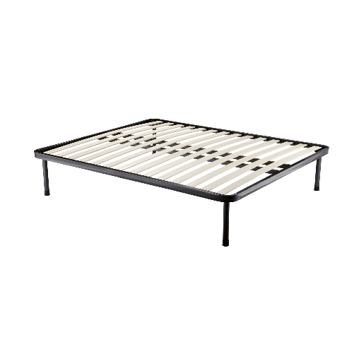 Dmora Rete letto piazza e mezza Dabbaspou, Rete ortopedica a 14 doghe, 100% Made in Italy, 120x190h30 cmRete letto piazza e mezza Ottavia, Rete ortope