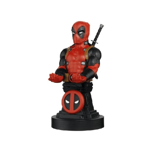 Exquisite Gaming EXG Cable Guys - Deadpool Supporto attivo Telefono cellulare/smartphone, Telecomando Nero, Marrone EXG Cable Guys - Deadpool Supporto
