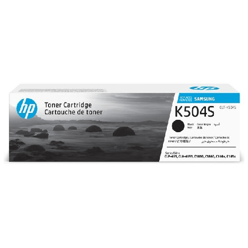 HP Samsung CLT-K504S Nero originale cartuccia toner (SU158A) Samsung Cartuccia toner nero originale HP CLT-K504S