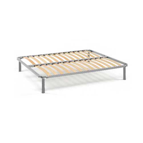 Talamo Italia Rete letto piazza e mezza Dabati, Rete ortopedica a doghe, 100% Made in Italy, Cm 120x190h31Rete letto piazza e mezza Amina, Rete ortope