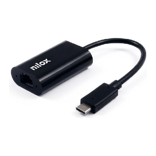 Nilox ADATTATORE USB C - RJ45 M/H Interno Ethernet / WLAN 1000 Mbit/s