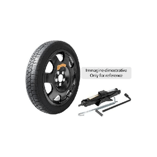 Acciaio - 125/80-16 - Kit ruotino di scorta