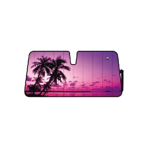Lampa Scudo termico per parabrezza - 68x147 cm - Palm Beach Sunset