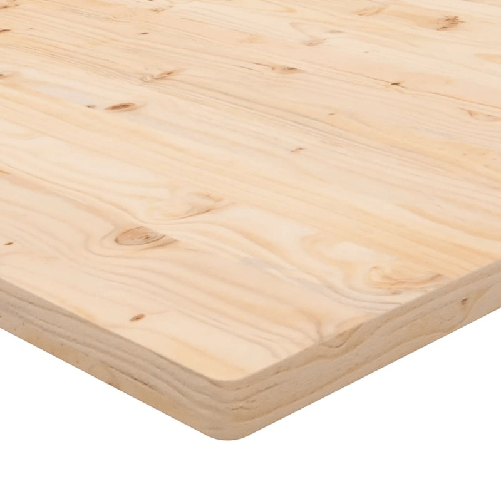 vidaXL Piano Scrivania 110x55x2,5 cm in Legno Massello di Pino