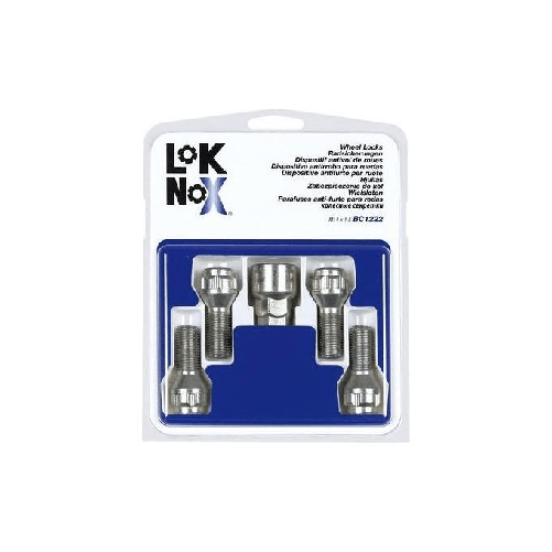 McGard Bulloni antifurto cerchi auto conici, kit 4 pz - Lok Nox - A280