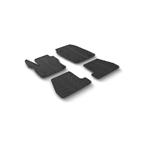 Set tappeti su misura in gomma - compatibile per Ford Focus 5p (11/14>05/18) - Ford Focus Wagon (11/14>05/18)