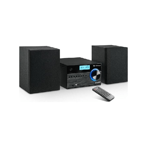 Majestic New Majestic Micro Ah-2350bt Dab Cd-Mp3 Radio Fm-Dab Bluetooth Usb Telecomando New Majestic AH-2350 Microsistema audio per la casa 20 W Nero