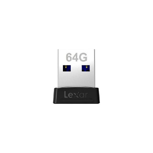 Lexar JumpDrive S47 unità flash USB 64 GB USB tipo A 3.2 Gen 1 (3.1 Gen 1) Nero