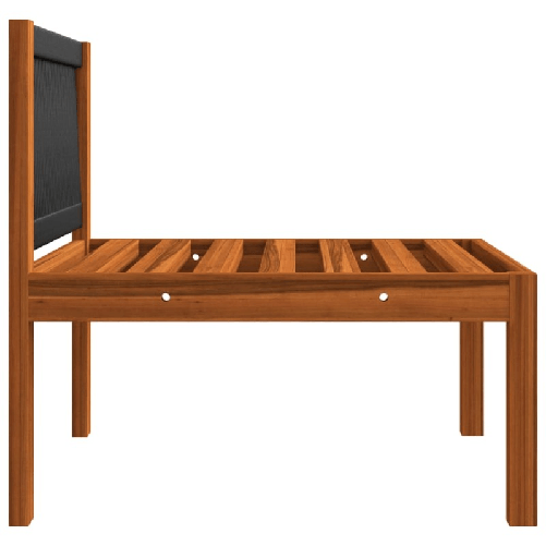 vidaXL Set Divani da Giardino 2 pz con Cuscini in Massello di Acacia