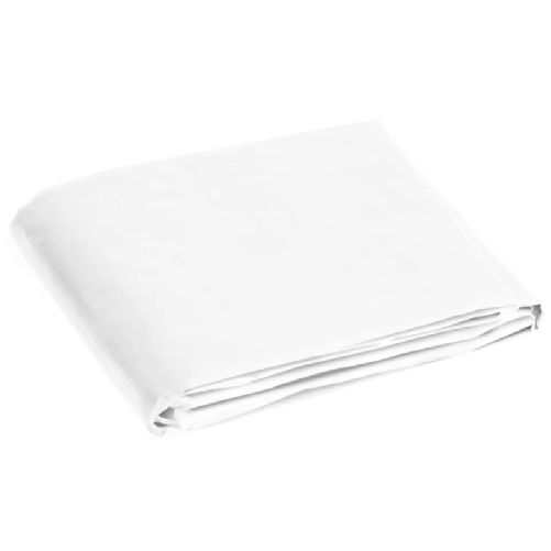 vidaXL Telone 180 g/m² 4x6 m Bianco HDPE