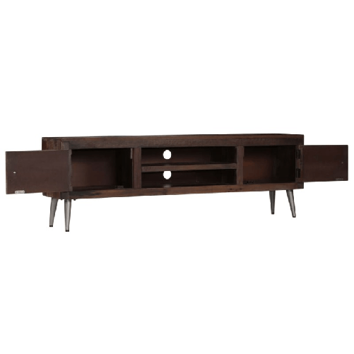 vidaXL Mobile Porta TV in Legno Massello di Recupero 140x30x45 cm