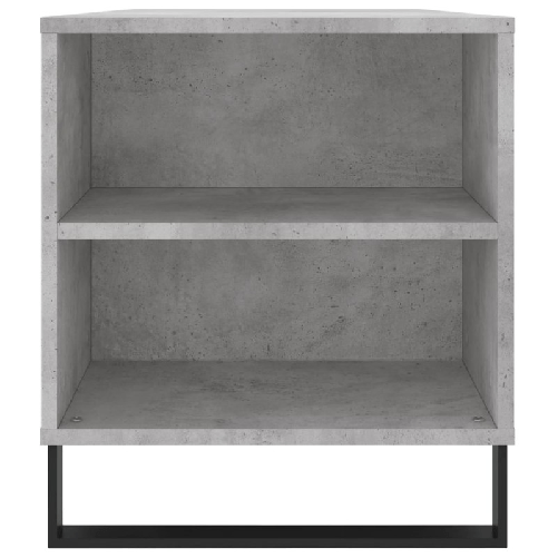 vidaXL Tavolino Salotto Grigio Cemento 102x44,5x50cm Legno ingegnerizzato