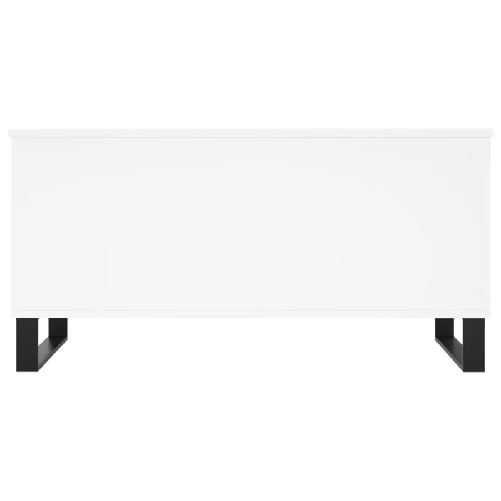 vidaXL Tavolino da Salotto Bianco 90x44,5x45 cm in Legno ingegnerizzato