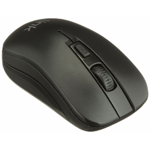Link mouse wireless 3 tasti nero ricevitore usb 1000 dpi