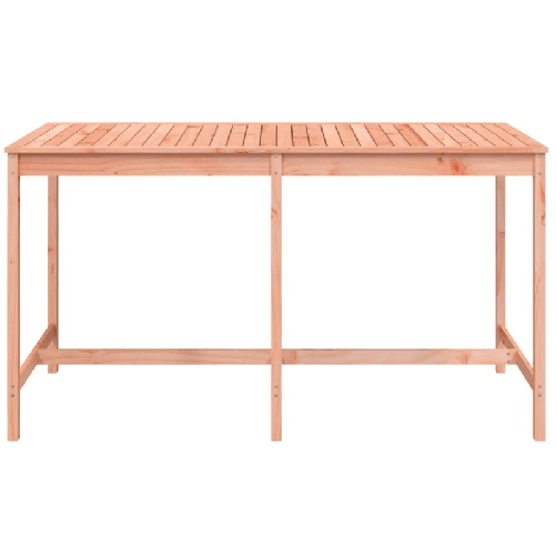 vidaXL Tavolo da Giardino 203,5x90x110 cm in Legno Massello di Douglas