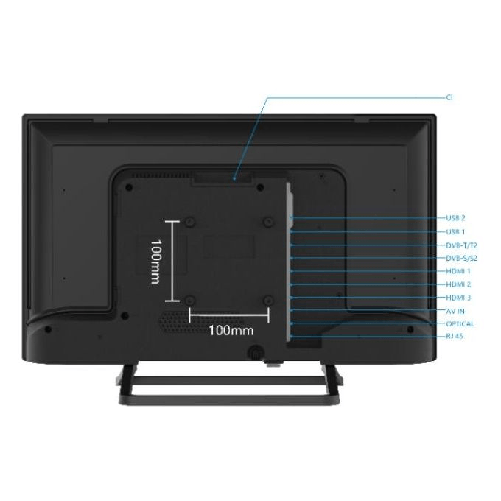 SMART TECH Smart-Tech 24HA10T3 TV 61 cm (24) HD Smart TV Wi-Fi Nero Smart-Tech 24HA10T3 TV 61 cm (24) HD Smart TV Wi-Fi Nero