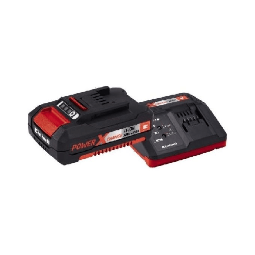 Einhell Power-X-Change 18V 4,0 Ah Starter-Kit Caricabatteria E Batteria Li-Ion Einhell 4512042 batteria e caricabatteria per utensili elettrici