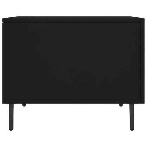 vidaXL Tavolini da Salotto 2 pz Neri 50x50x40 cm in Legno ingegnerizzato