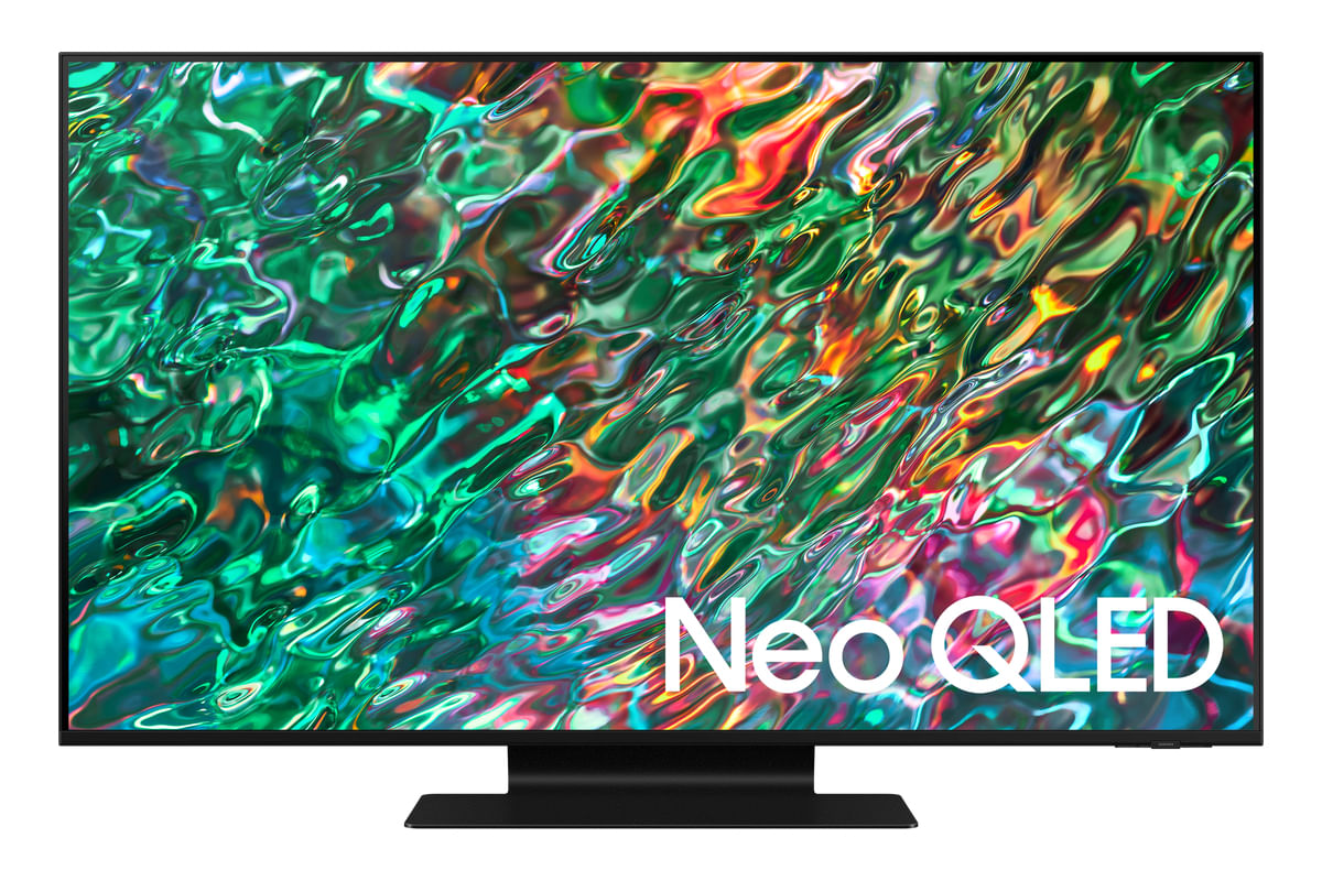 Samsung TV Neo QLED 4K 50” QE50QN90B Smart TV Wi-Fi Titan Black 2022, Mini LED, Processore Neo Quantum 4K, Quantum HDR