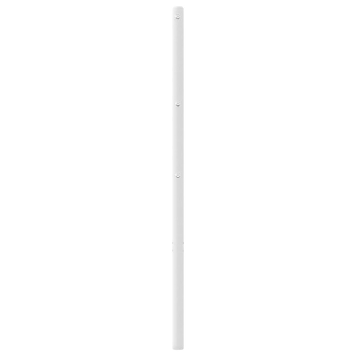 vidaXL Testiera in Metallo Bianco 107 cm