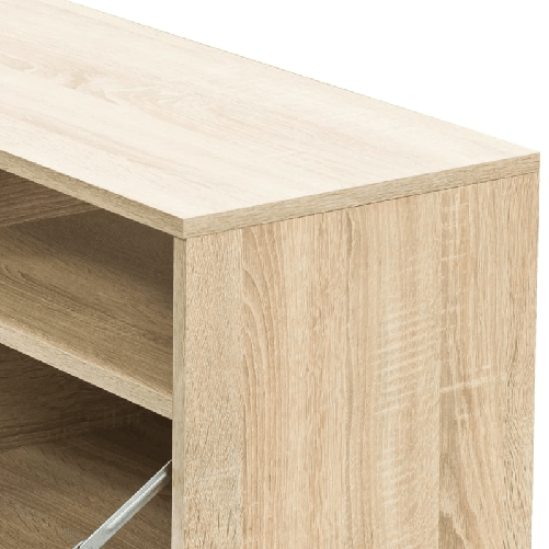 Mobile Porta TV in Truciolato 95x35x36 cm Rovere