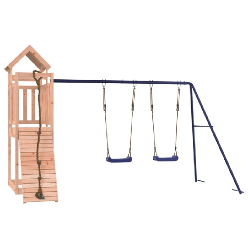 Set da Gioco da Esterno in Legno Massello di Douglas