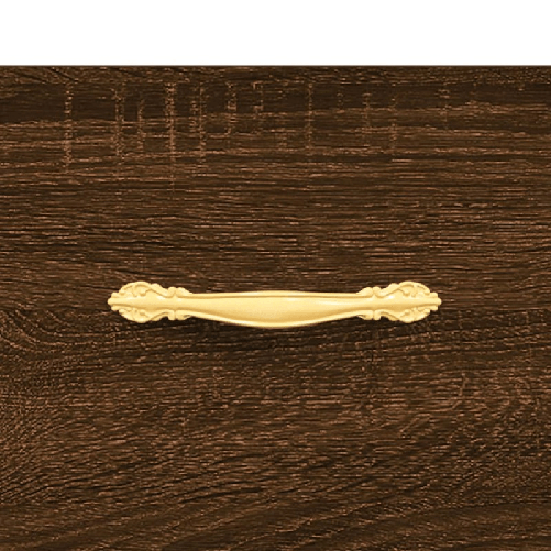 vidaXL Tavolino Salotto Rovere Marrone 102x50x40 cm Legno ingegnerizzato