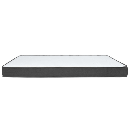 vidaXL Letto a Molle Grigio Scuro in Tessuto 80x200 cm