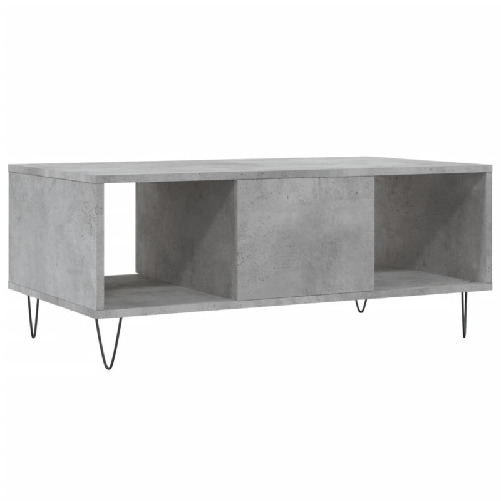 vidaXL Tavolino Salotto Grigio Cemento 90x50x36,5 cm Legno ingegnerizzato