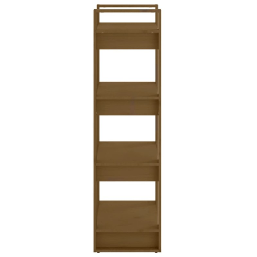 Libreria/Divisorio Miele 60x35x125 cm in Legno Massello