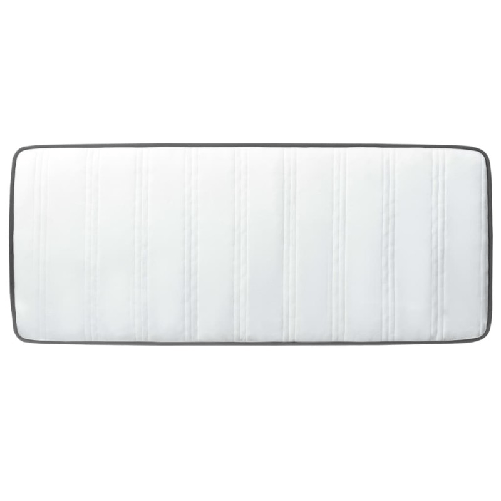 vidaXL Letto a Molle Grigio Scuro in Tessuto 80x200 cm