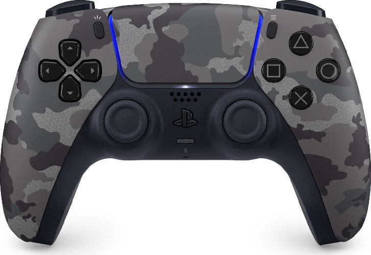CONTROLLER WIRELESS DUALSENSE GREY CAMOUFLAGE PS5