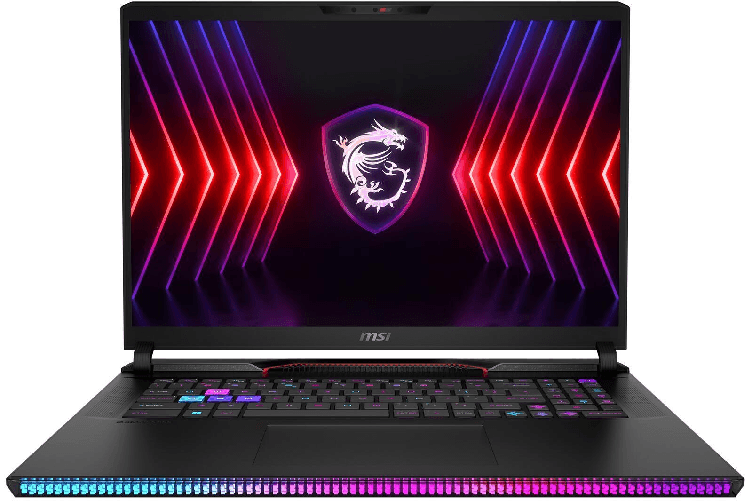 MSI Raider GE78 HX 14VHG-672 Intel Core i9-14900HX Gaming Notebook 43,2cm (17"") 32GB RAM, 2TB SSD, QHD+, RTX 4080