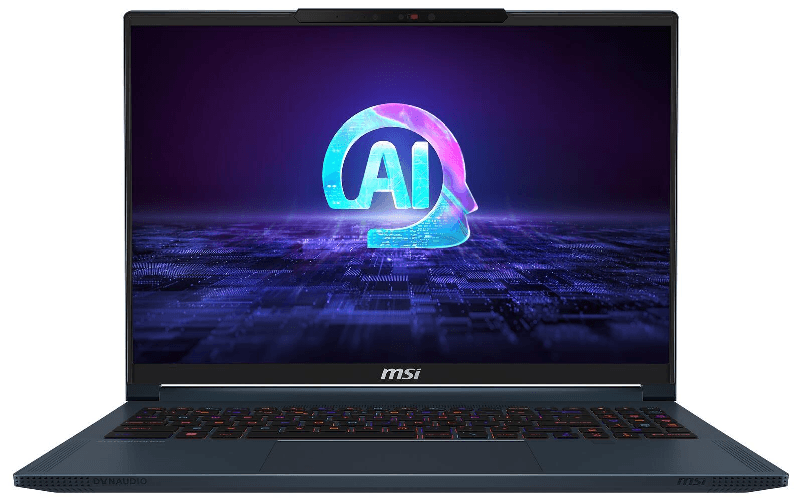 MSI Stealth 16 AI Studio A1VFG-039 Intel Core Ultra 7 155H Notebook da gioco 40,7 cm (16"") 32 GB RAM, 1 TB SSD, QHD+, R