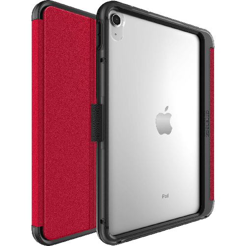OtterBox Symmetry Series Folio - Flip cover for tablet - polycarbonate, synthetic rubber - ruby sky - for Apple 10.9-inc