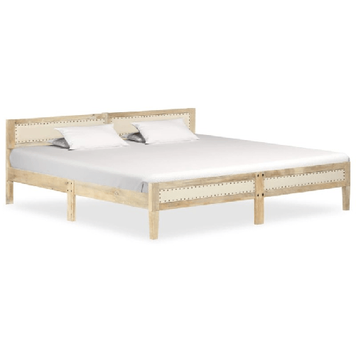 vidaXL Giroletto in Legno Massello di Mango 200 cm