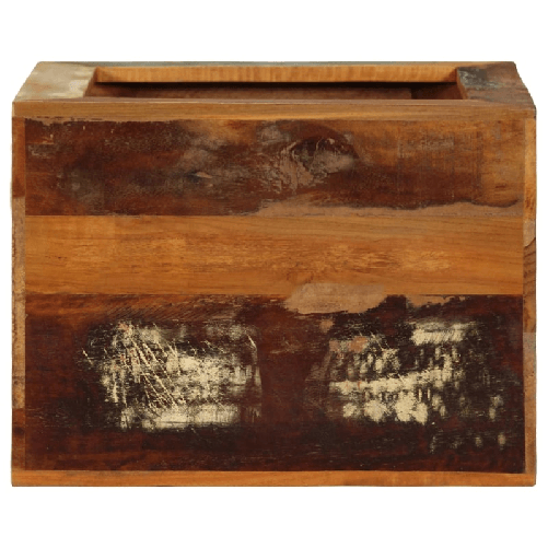 vidaXL Sgabello in Legno Massello di Recupero 40x30x40 cm