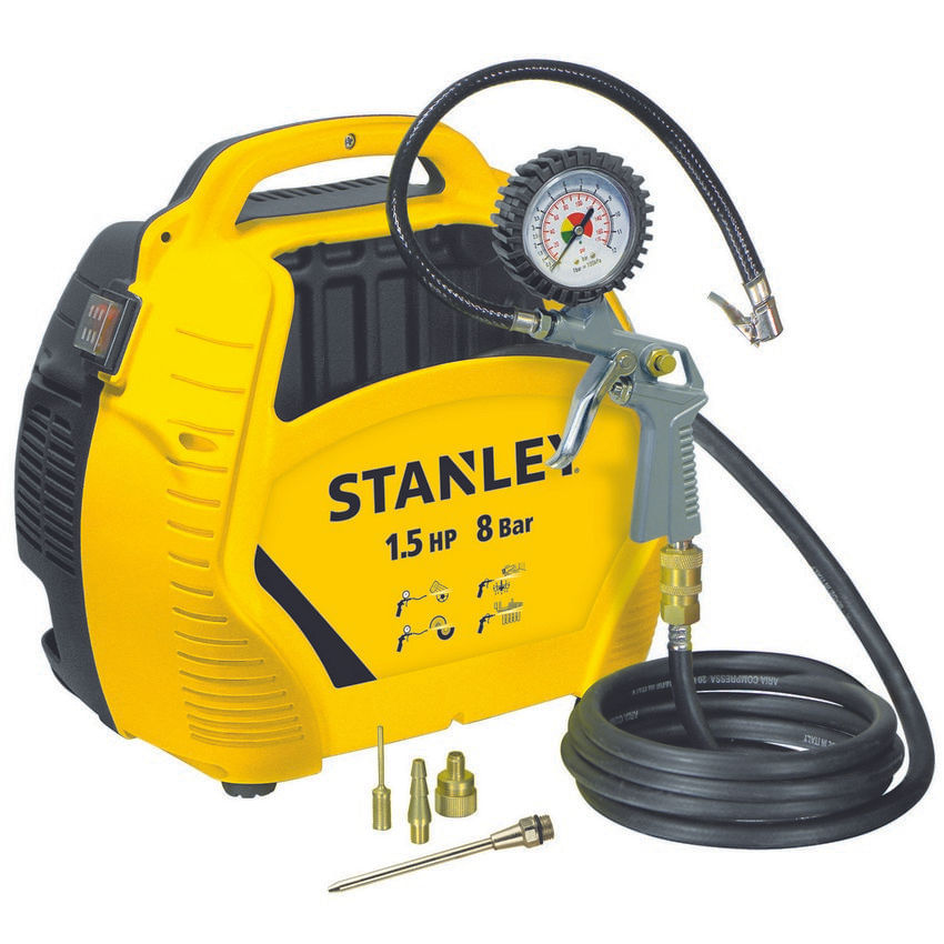 Compressore Aria Portatile Stanley 8 Bar con Accessori