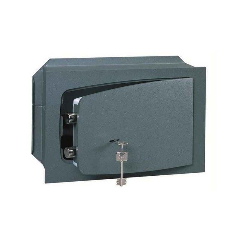 Cassaforte Misura S da Incasso a Muro Cisa con Chiave Armadio Blindato Mobile