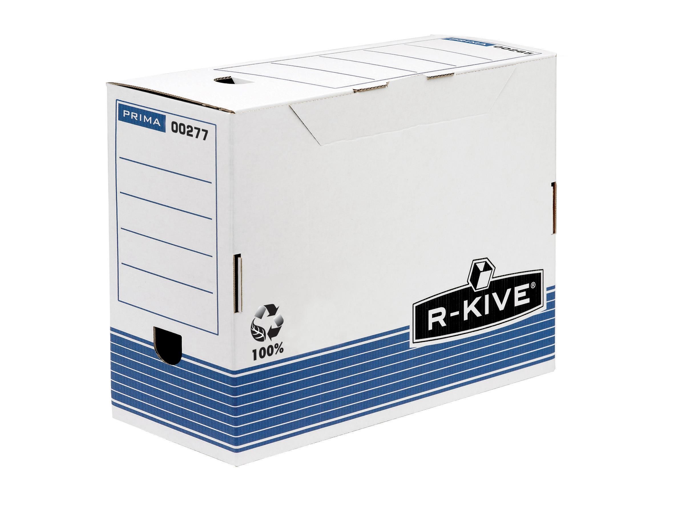 Fellowes 0027701 scatola per la conservazione di documenti Blu, Bianco