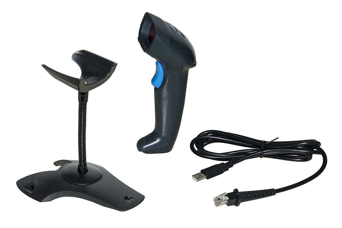 Link Lettore Codici a Barre Laser Usb con Supporto