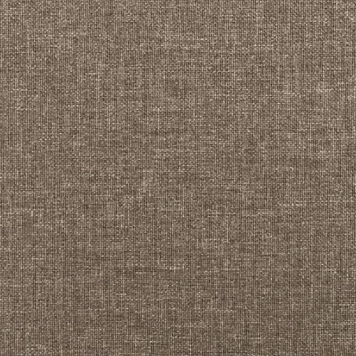 Testiera ad Orecchio Tortora 147x23x78/88 cm in Tessuto