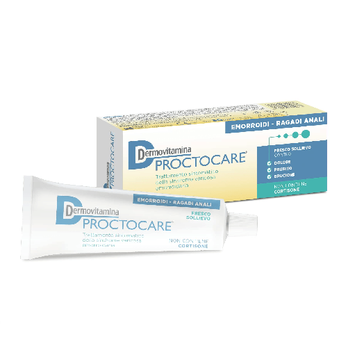 DERMOVITAMINA PROCTOCARE CREMA EMORROIDI RAGADI ANALI 30 ML CON CANNULA