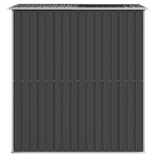 vidaXL Capanno da Giardino Antracite 192x191x223 cm in Acciaio Zincato