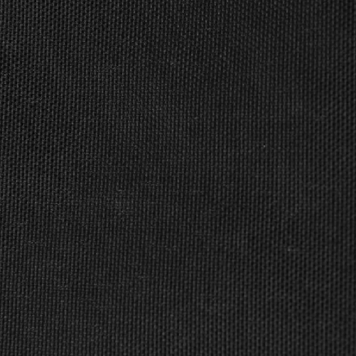 Parasole a Vela in Tela Oxford Quadrata 3x3 m Nero